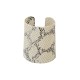 Pulseira Maria chic Acessórios Bracelete Couro Animal Print