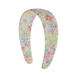 Tiara Bianca Accessory Floral Acrílica Colorida L