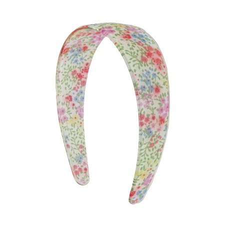 Tiara Bianca Accessory Floral Acrílica Colorida M