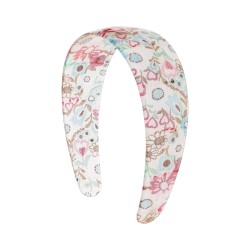 Tiara Bianca Accessory Floral Acrílica Colorida L