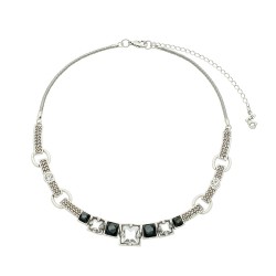 Colar Estela Geromini Gatsby Conceito Prata