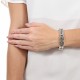 Pulseira Estela Geromini Gatsby Conceito Prata