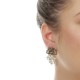 Brinco Estela Geromini Grace Cachos Ouro