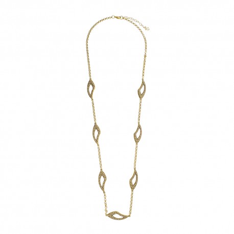 Colar Estela Geromini Bangalore Longo Ouro