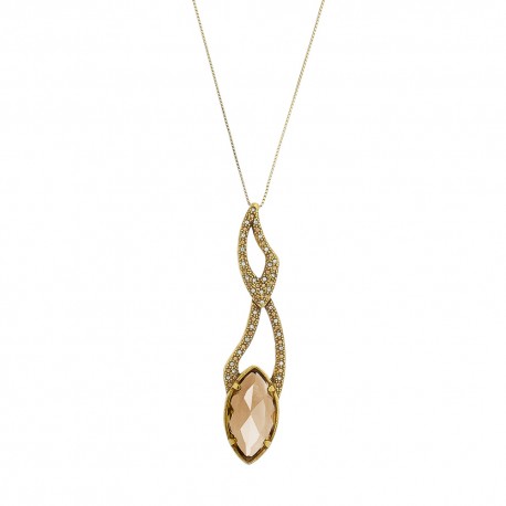 Colar Estela Geromini Bangalore Design Ouro