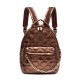 Bolsa Isla Puffer Mochila Nylon Bronze