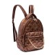 Bolsa Isla Puffer Mochila Nylon Bronze