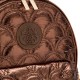 Bolsa Isla Puffer Mochila Nylon Bronze