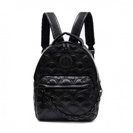 Bolsa Isla Puffer Mochila Nylon Preta