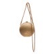 Bolsa Isla Clutch Esfera Mini Cristais Ouro