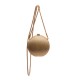 Bolsa Isla Clutch Esfera Mini Cristais Ouro