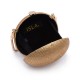 Bolsa Isla Clutch Esfera Mini Cristais Ouro