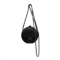 Bolsa Isla Clutch Esfera Mini Cristais Preta