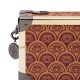 Bolsa Isla Clutch Sirena Trunk Monograma Canvas Caramelo