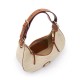 Bolsa Isla Sirena Hobo Monograma Canvas Creme