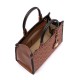 Bolsa Isla Sirena Tote Monograma Canvas Caramelo