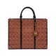 Bolsa Isla Sirena Tote Monograma Canvas Caramelo