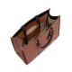 Bolsa Isla Sirena Tote Monograma Canvas Caramelo