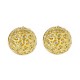 Brinco Nádia Gimenes Mínimal Pressão Dourado