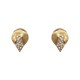 Brinco Claudia Arbex Shark Delicado Ouro Vintage