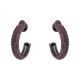 Brinco Camila Klein Essencial Argola G Strass Grafite
