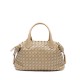 Bolsa Isla Bowling Tresse Couro Natural Nata