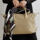 Bolsa Isla Bowling Tresse Couro Natural Nata