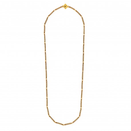 Colar Hector Albertazzi Antares Longo Ouro Vintage