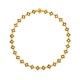 Colar Hector Albertazzi Antares Curto Ouro Vintage