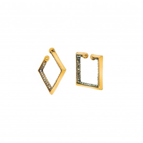 Brinco Hector Albertazzi Antares Ear Cuff Ouro Vintage