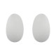 Brinco Luiza Rogi Una Oval Metal Prata Envelhecido
