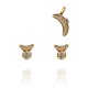 Brinco Camila Klein Crisália Ear Cuff Ouro Velho