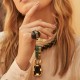 Anel Camila Klein Opus Onix Cristais Ouro Velho