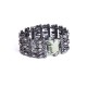 Pulseira Camila Klein Adubar Retângulo Cristal Lima Grafite