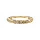 Pulseira Fane's Pedra Drusa Ouro Aro Metal Dourado