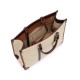 Bolsa Isla Sirena Tote Maxi Monograma Canvas Creme