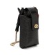 Bolsa Isla Porta Celular Tiracolo Palha Preto