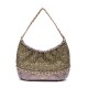Bolsa Isla Hobo Tweed Glam Roxy Ouro