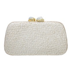 Bolsa Empório MP Clutch Palha Buntal Natural