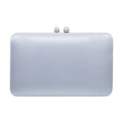 Bolsa Empório MP Clutch Cetim Prata