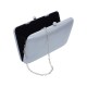 Bolsa Empório MP Clutch Cetim Prata