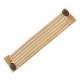 Pulseira Fane's Pedra Natural Citrino Correntes Imã Metal Dourado
