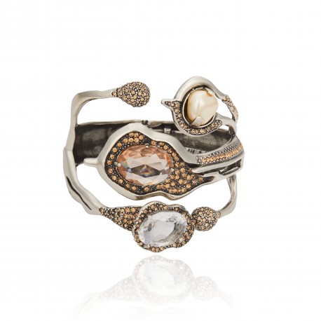 Pulseira Camila Klein Memories Tuber Bracelete Prata Velho