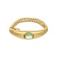 Pulseira Camila Klein Nosso Jardim Maria José Cristal Ouro Velho