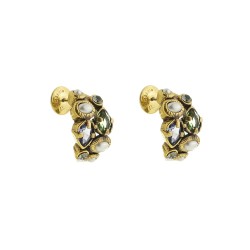 Brinco Estela Geromini Conchas Argola Ouro