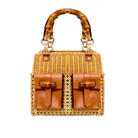 Bolsa Serpui Tote Mel Vime Natural Light Honey