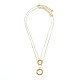 Colar Hector Albertazzi Sirius Kit Strass Ouro Vintage