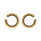 Brinco Hector Albertazzi Sirius Midei Strass Ouro Vintage