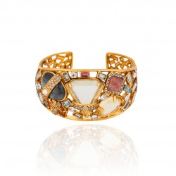 Pulseira Camila Klein Scalinata Di Positano Bracelete Ouro Velho
