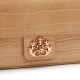 Bolsa Isla Anne Baguete Couro Croco Citrino